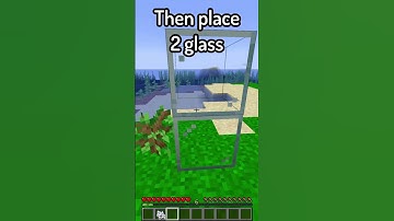 Tree Trick in Minecraft! 🌳