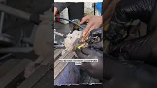 How to Install Front Brake Caliper Piston Easily #shorts #mechanic