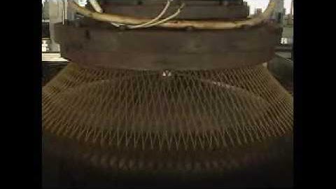 plastic rigid net machine