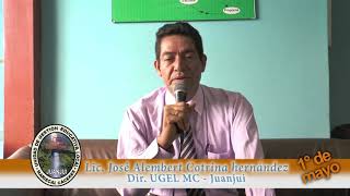 Saludo del Director de la UGEL Mariscal Cáceres por el día del trabajo.