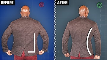 How To Tailor A Blazer YOURSELF (TRY THIS)