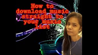HOW TO DOWNLOAD MUSIC STRAIGHT TO YOUR MUSIC LIST #howtodownloadmusic #mp3juices #ahbitv