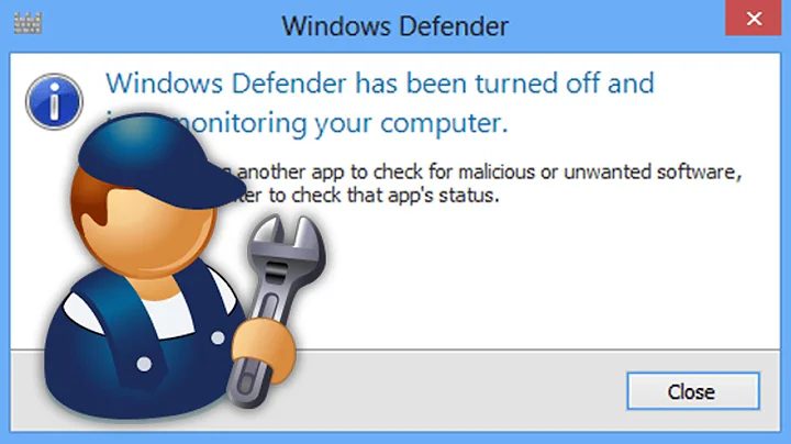 How To Enable Windows Defender in Windows 8 / 8.1