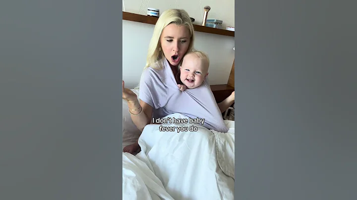 Just kidding it’s me. I have the baby fever 😩😍 #baby #funnybaby #babyfever #momandbaby