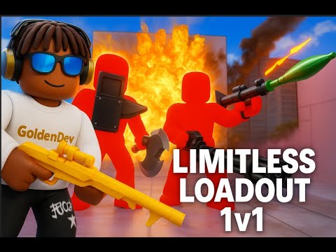 Testing the new Limitless Loadout Mode In Roblox Rivals - YouTube
