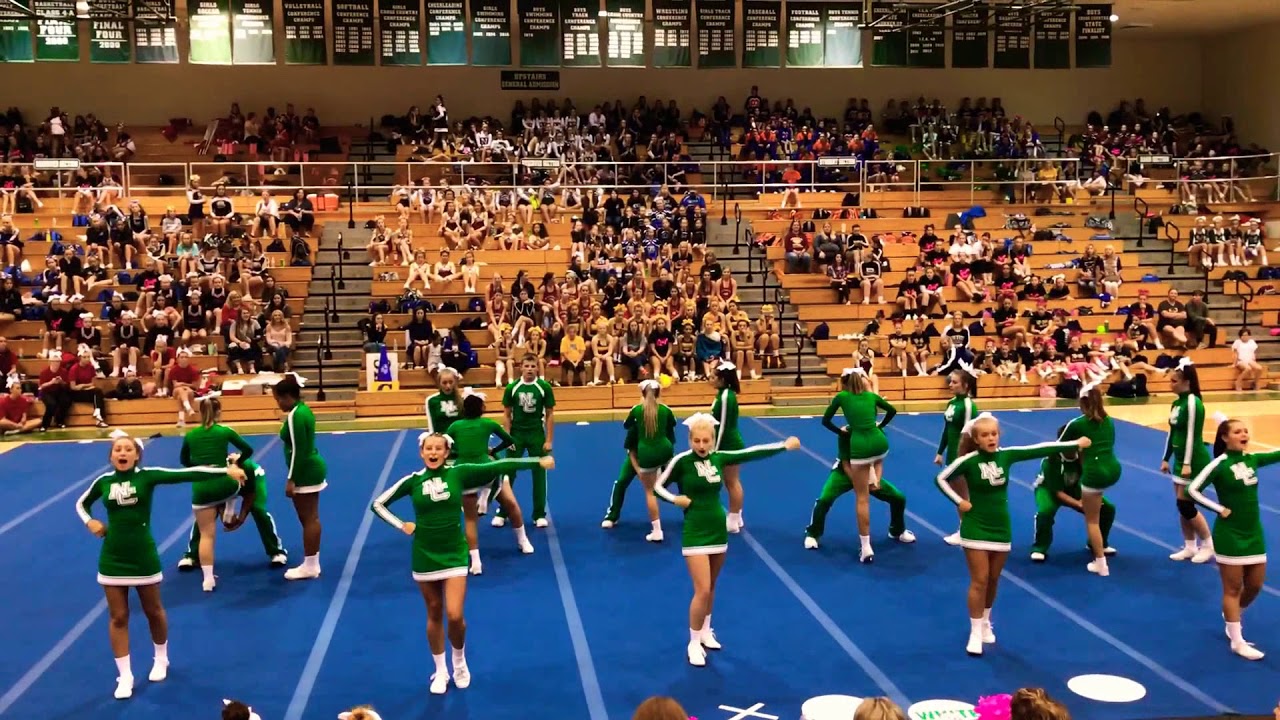 Hannah/NCHS Competitive CoEd Cheer Team at the 2017 Central Indiana