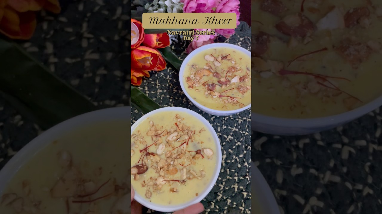 |Makhana Kheer|Navratri Recipes|Fasting Recipes| #shorts #ytshorts #utubeshorts
