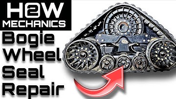 How-to Replace Case-IH Quadtrac Bogie Wheel Seal!