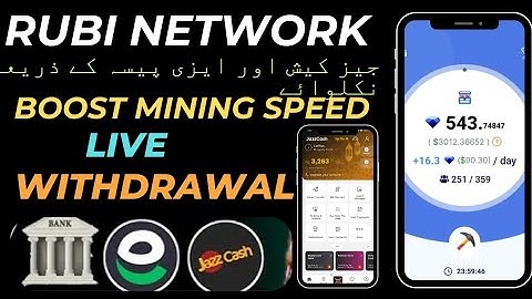 Rubi network withdrawal jazzcash easypisa|Rubi network boost mining speed|Rubi network trust circle⭕