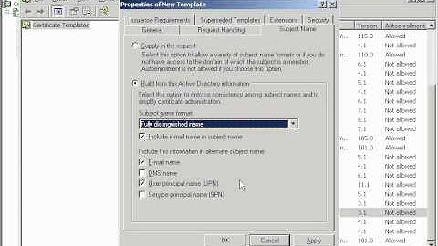 26 Certificate Autoenrollment.wmv