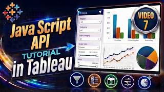 Java Script API TUTORIAL in Tableau 7