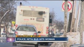 Witnesses describe horrific scene, as woman is struck by NFTA bus