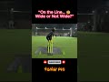 On the Line Delivery! Wide or Not? 🤔🔥 | Cricket Decision Moment