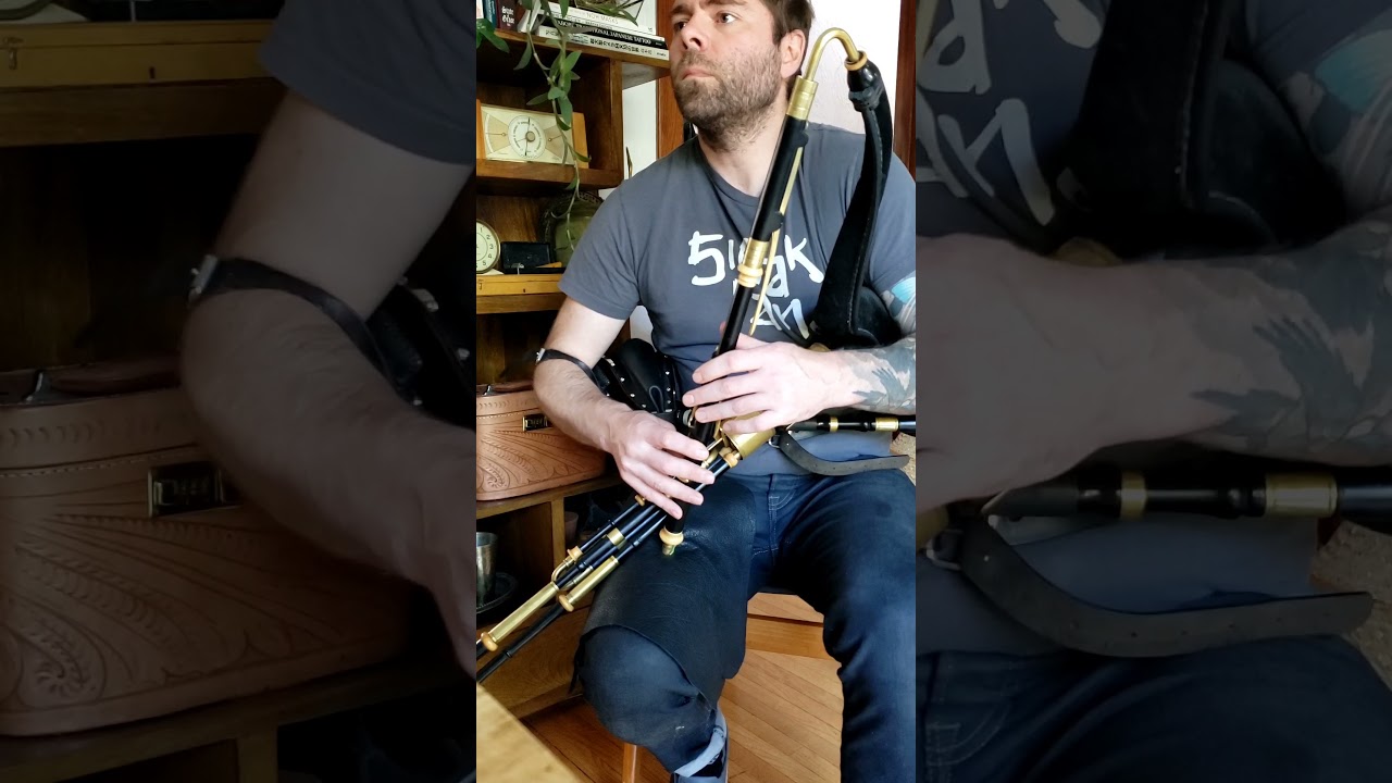 Quick tune on a Brad Angus half set pitched in B