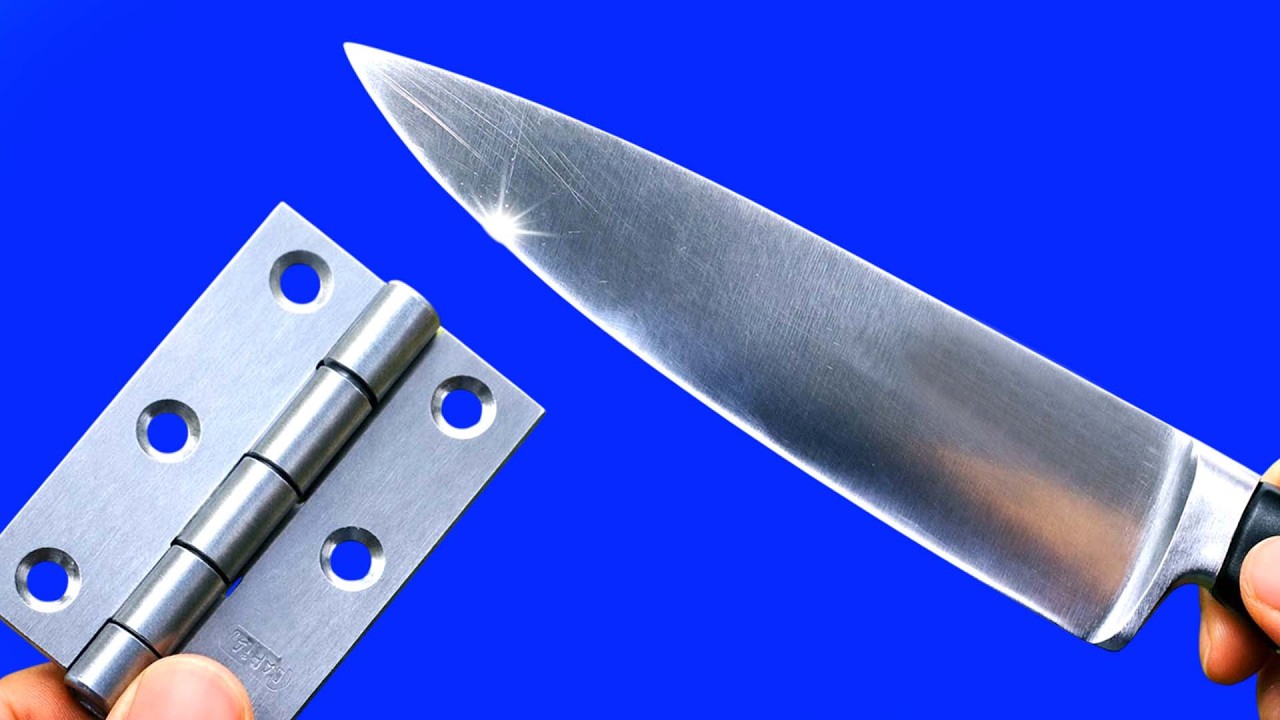 Collide Razor Sharp RAZOR-SHARP KNIFE IN 3 MINUTE! This tool works like magic! - YouTube