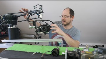 DIY robot camera crane detailed technical description (Stop Motion - High Speed)