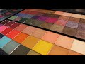 Swatching ALL 72 ADEPT Cosmetics Eyeshadows | Jessica Lee Rojas Kent