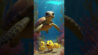 The Kind Turtle & the Lost Fish 🐢🐟 | #shorts