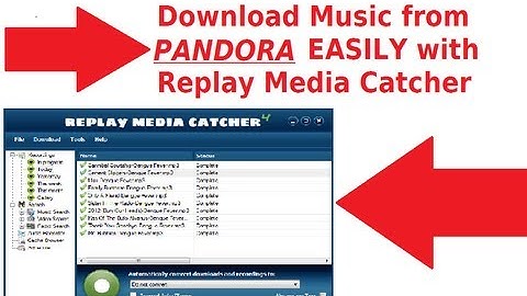 HOW TO DOWNLOAD MUSIC FROM PANDORA   IT