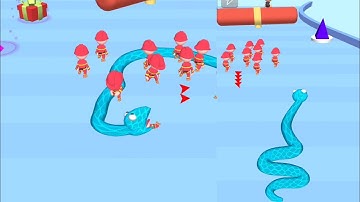 Snake Master 3D 🐍🏃  Android All Levels Game Play Walkthrough Level Max 4327EAD