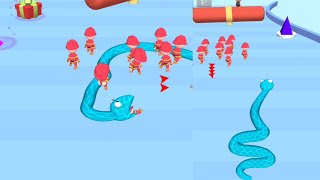 Snake Master 3D 🐍🏃  Android All Levels Game Play Walkthrough Level Max 4327EAD screenshot 3