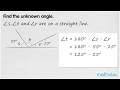 Understanding Angles on a Straight Line
