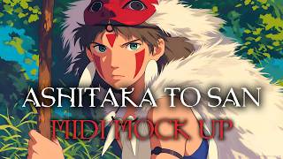 Ashitaka to San | Midi Mock Up
