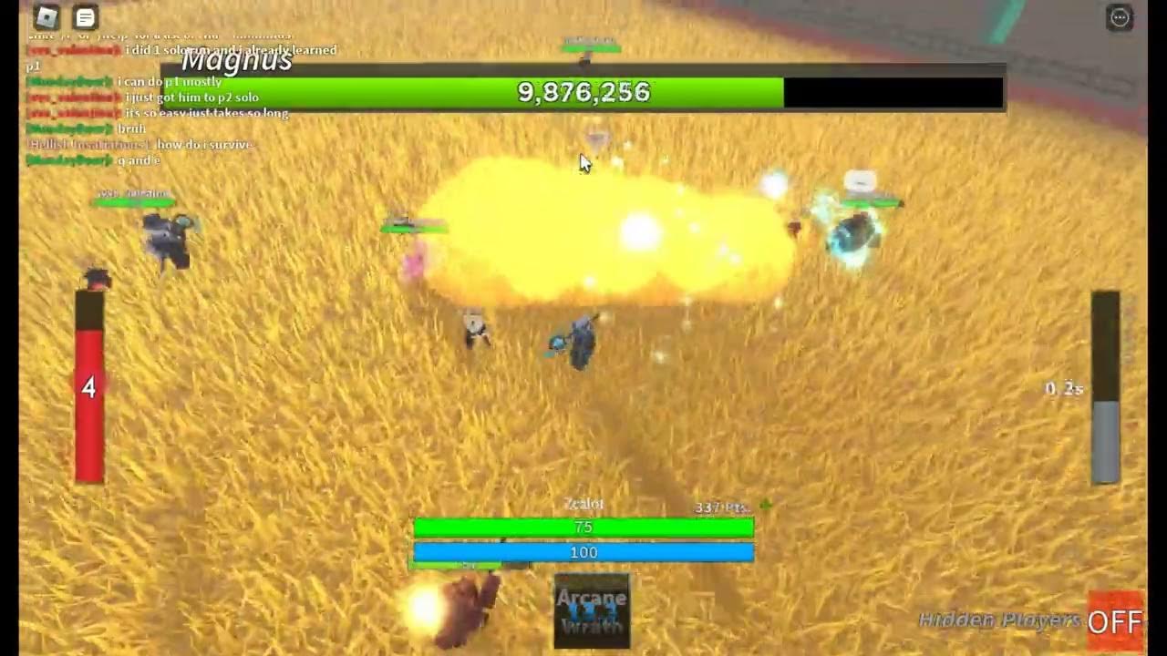 Skill based boss fights magnus youtube