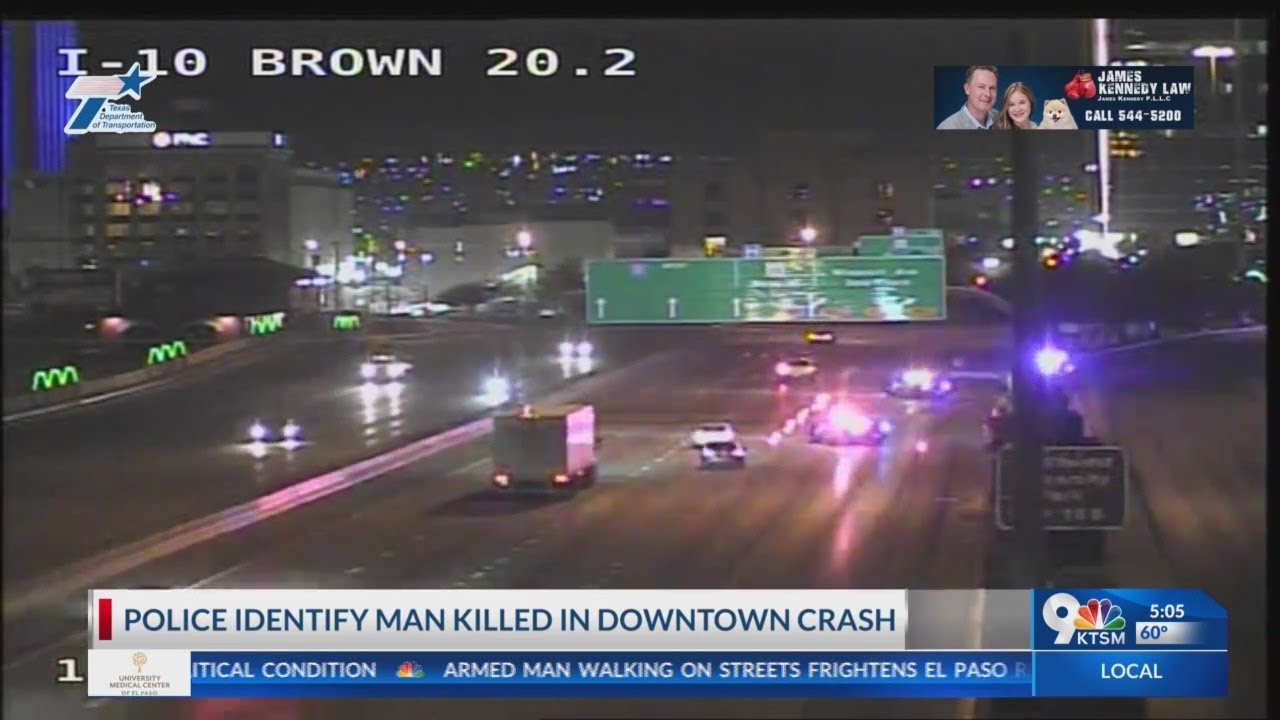 Man dies after being ejected during crash at Downtown exit along I-10 ...