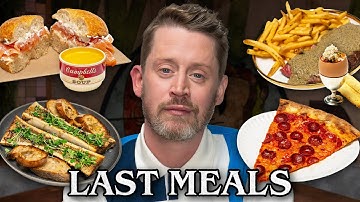 Macaulay Culkin Eats His Last Meal