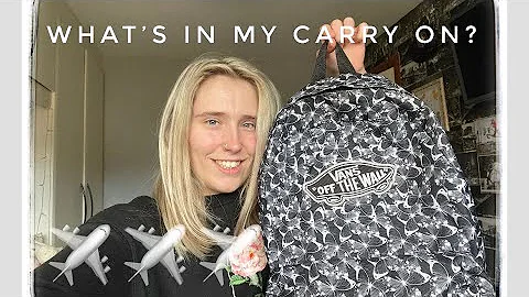 Whats in my hand luggage/carry on