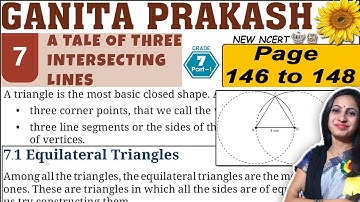 Class 7 Maths Ganita Prakash Solutions | Chapter 7 A tale of 3 intersecting lines | Page 133 to 136