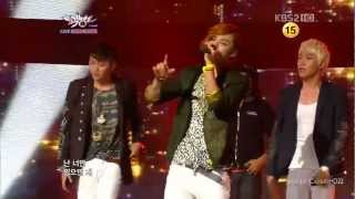 [120622] M.I.B - Only Hard For Me [나만 힘들게] @ Music Bank