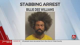 Tulsa Police Officer Saves Stabbing Victim
