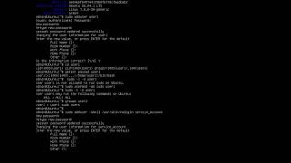 Create/Delete users in Ubuntu