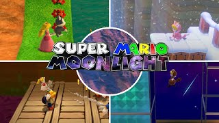 Super Mario Moonlight - Full 100% Walkthrough