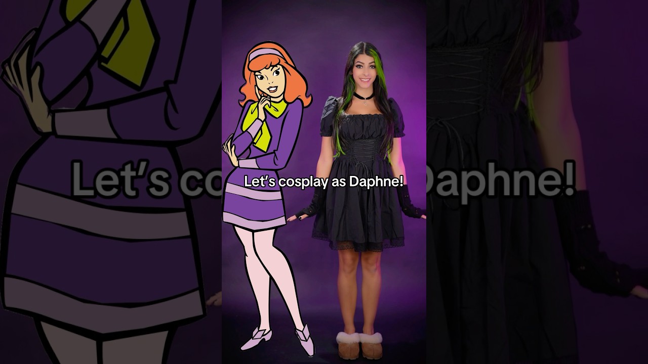 how did I do? 💜 #foryou #cosplay #helpmemakethismakesense #scoobydoo #trending #daphne #outfit #fyp