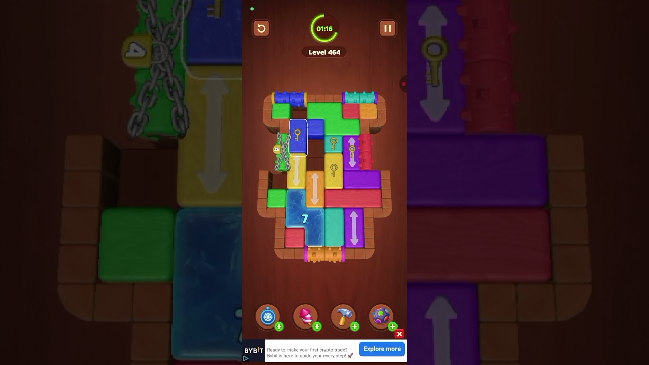 464 Level wood block jam game 2025