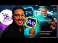 DISEÑO en VIVO de Anuncios Publicitarion con Midjourney Photoshop y After Effects 🔴⚡