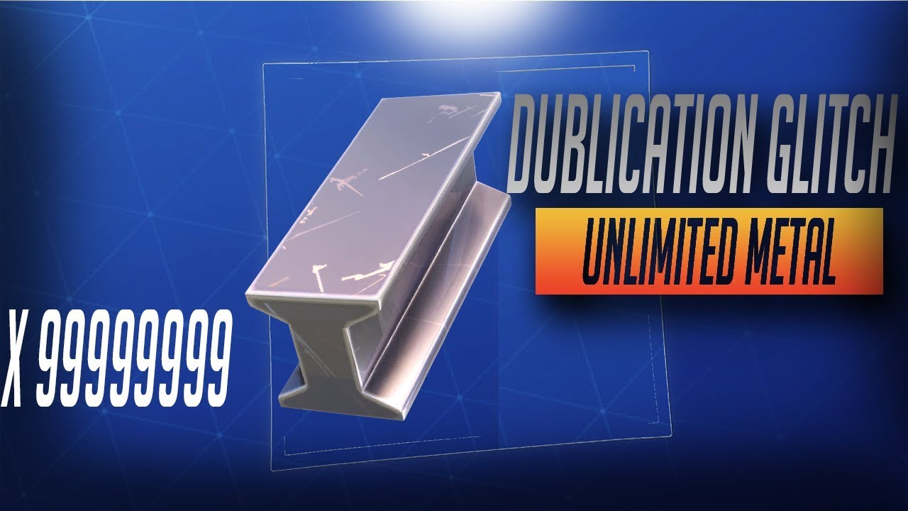 Fortnite| Save The World| Duplication  Glitch Unlimited Metal  Glitch  2019-100% legit