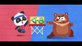 Panda Kecil Permainan Olahraga Level 1 | Halang Rintang Olahraga | Babybus, Kartun anak anak screenshot 2