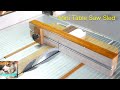 Mini Table Saw Sled