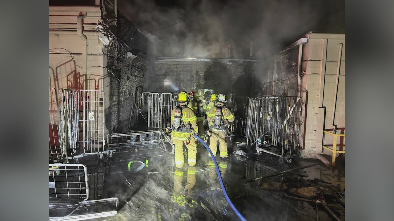 No injuries after commercial structure fire on Airline Blvd in ...