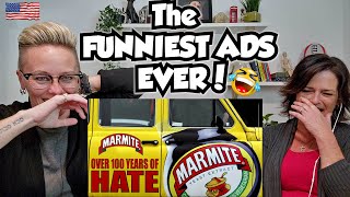 American Couple Reacts: Marmite Adverts!! *THE FUNNIEST ADS WE'VE EVER SEEN!* FIRST TIME REACTION!