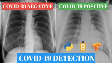 Detecting COVID-19 from X-Ray using Machine Learning | Python | JavaScript