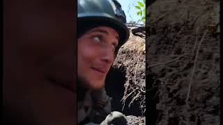 Пудель и Татарин не унывают на позиции.#сво#фронт#бахмут#передок