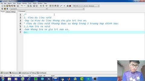 Bài 7: Kiểu dữ liệu void và các kiểu dữ liệu mở rộng trong ngôn ngữ lập trình C?