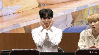 【4K】20180908 백퍼센트 100％  여의도 팬사 “처음인사&마지막인사” ★찬용focus★