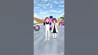 Yeta dan Mo terkejut melihat tipuan si kepala pelayan.🥱🚓#sakuraschoolsimulator#shortsfeed #animation