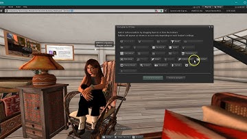 Setting up Your Button Bar and Your Favorite Landmarks in Second Life